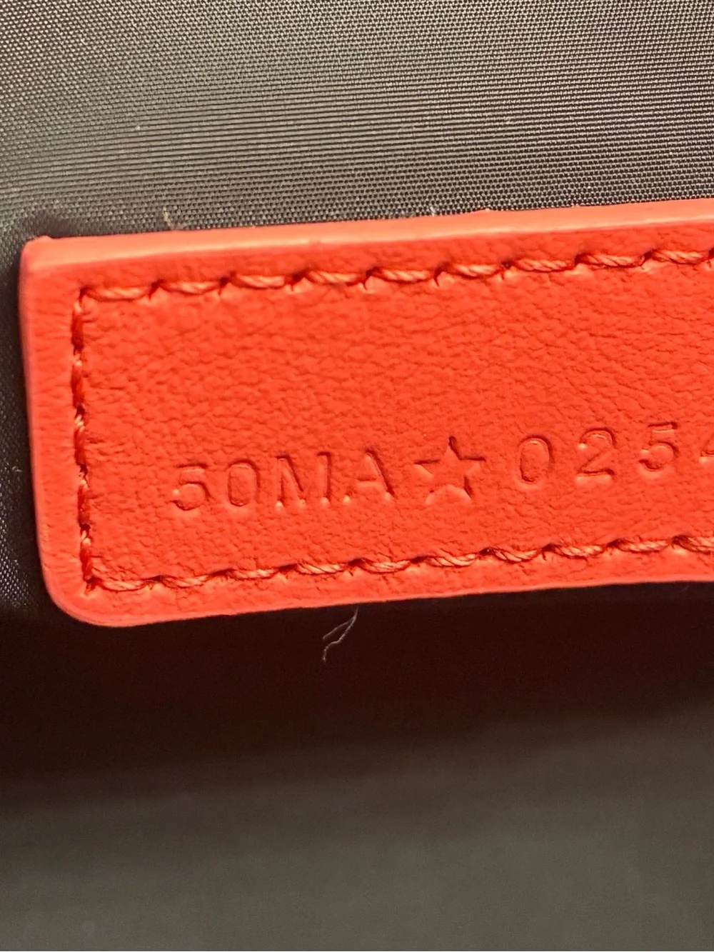 Dior Coral Toile Canvas Cosmetic Pouch/Bag